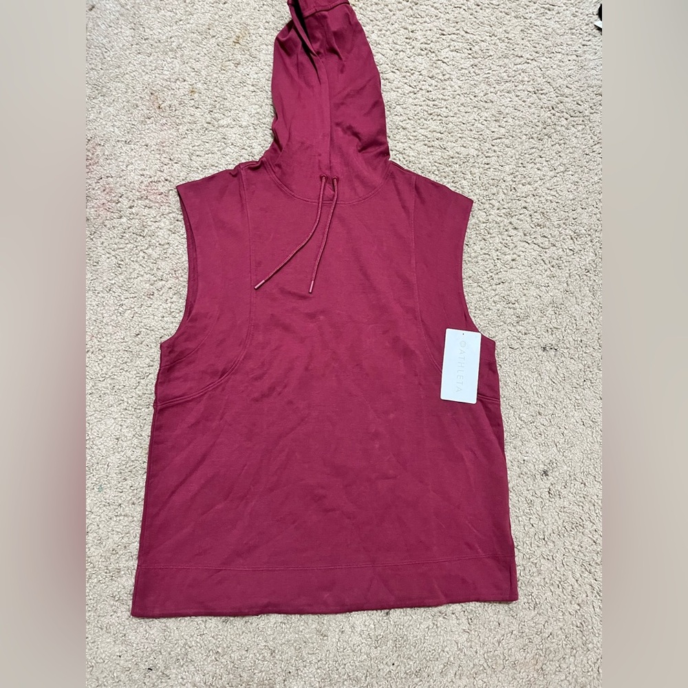 ATHLETA SUNDOWN SWEATSHIRT TANK - Picture 4 of 11